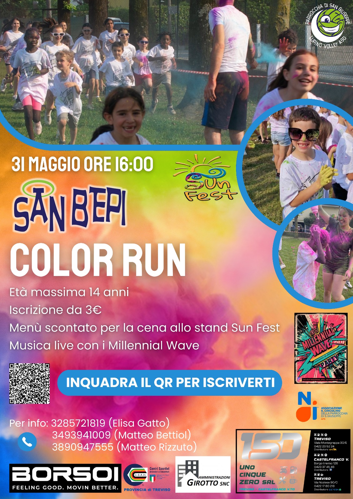 SAN BEPI COLOR RUN